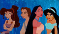 Meg/Belle/Pocahontas/Jasmine - disney-princess photo