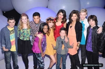 Selena Gomez & The Shake It Up Cast at Disney Kids & Family Upfront