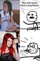 Hayley Williams PWNS Cereal Guy - paramore photo
