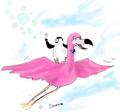 Private and Pinky:) - penguins-of-madagascar fan art
