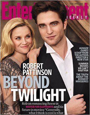 Reese Witherspoon, Robert Pattinson -- and Tai -- from EW