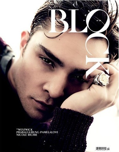 ed westwick 2011. The Block Magazine 2011