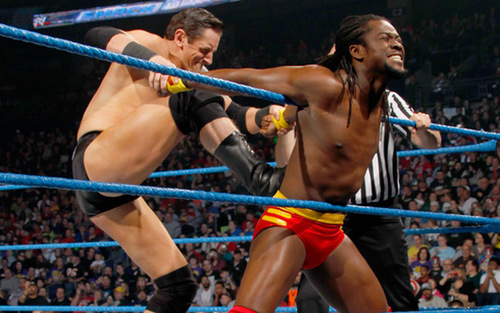Wade Barrett VS Kofi Kingston - Ic Championship match 