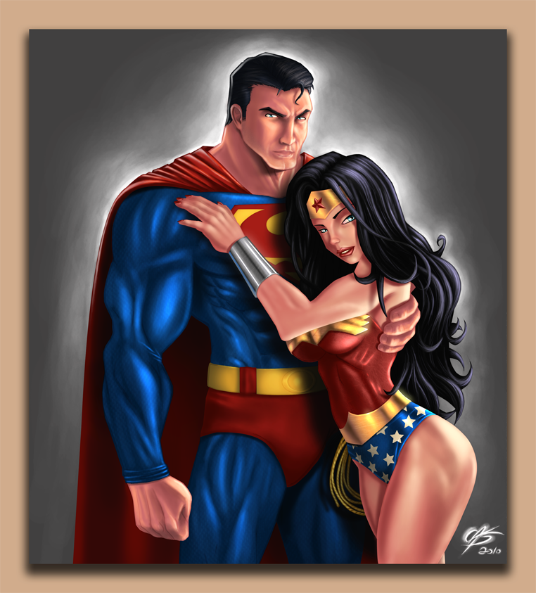 Loves wonder superman woman USA TODAY