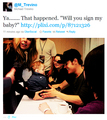 "Will you sign my baby?" - stefan-and-elena photo