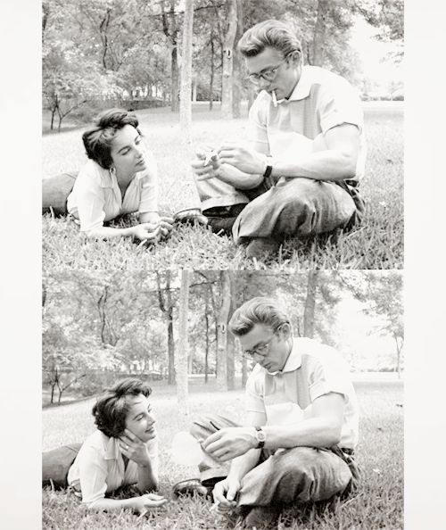 James Dean And Elizabeth Taylor