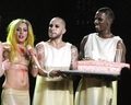 Gaga on stage with her birthday cake - lady-gaga photo