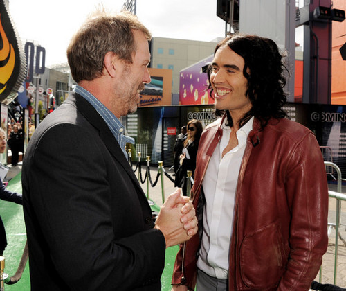  Hugh Laurie & Russell Brand @ the Premiere of 'Hop'