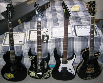  Kirk's guitars