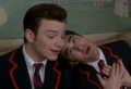 glee - Kurt and Blaine screencap