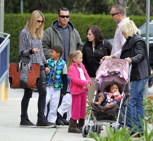  March 26: Out shopping In Brentwood