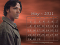 May 2011 - Sam (calendar) - supernatural wallpaper