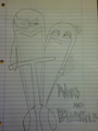 Nori and Blowhole -Request- - penguins-of-madagascar fan art