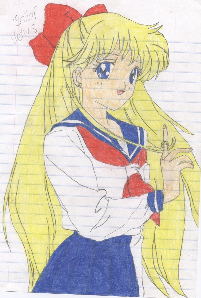 Sailor V XD - Anime Drawing Fan Art (20569744) - Fanpop