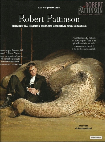  Scans of Robert in Style Magazine (Italy) 2011!