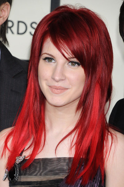 hayley williams red hair. Cherry Red Hair