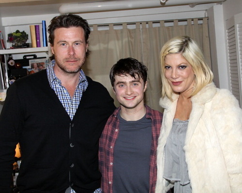 HP cast attend Daniel Radcliffe's 'How to Succeed' Sunday show