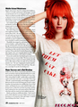 Hayley Williams in Cosmopolitan Magazine - paramore photo
