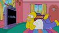 Homer's favourite show... :D - supernatural fan art
