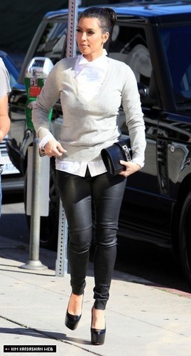  Kim is photographed out and about in West Hollywood 3/10/11