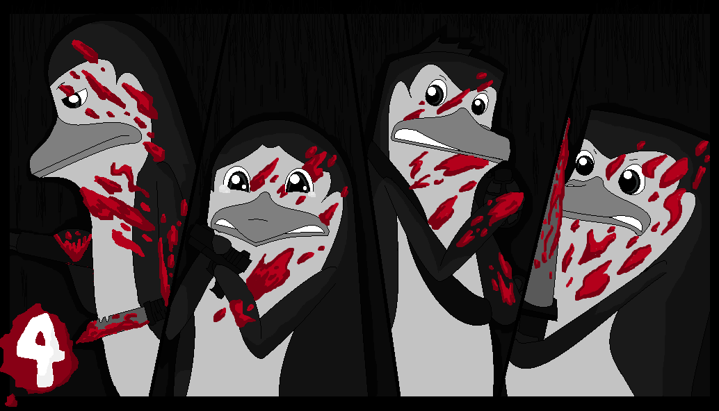 Left 4 Dead penguin style - Penguins of Madagascar Fan Art (20699171) -  Fanpop