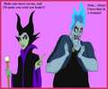 Maleficent and Hades - disney-princess photo