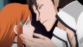Orihime and Aizen - bleach-anime photo