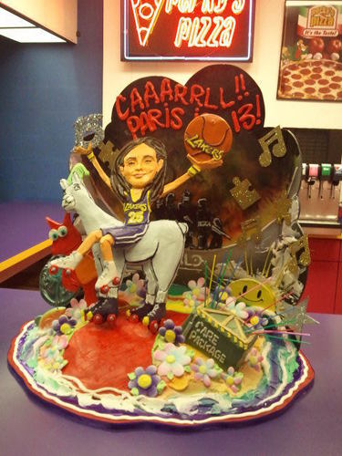  Paris' Birthday Cake