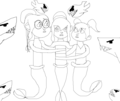 The Chippettes Adventure Under the Sea Outline - the-chipettes photo