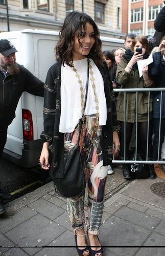 Vanessa leaving BBC Radio One studios in London - 31 March 2011