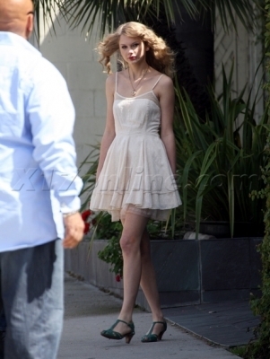 April 5 - Having lunch in Los Angeles, California