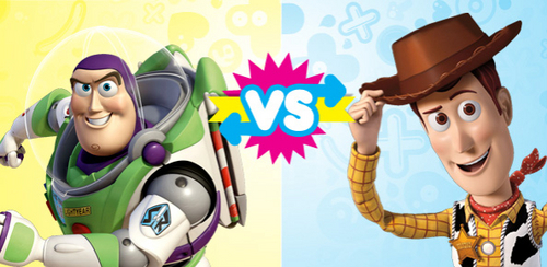  Buzz VS Woody