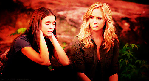 Elena and Caroline