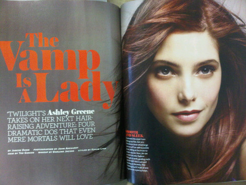  Mehr scans of Ashley in InStyle!