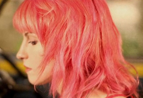 Pink Wavy Hair
