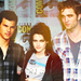 Rob, Kristen, & Taylor @ Comic Con 09 - twilight-series icon