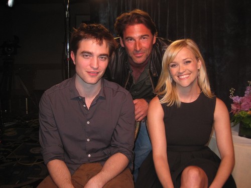 Rob&Reese at an Interview