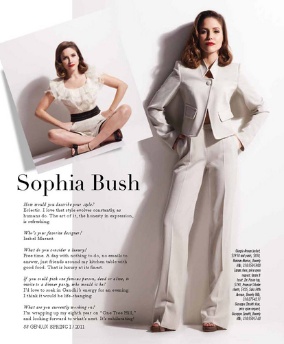  Sophia - Genlux Magazine - Spring 2011