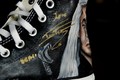 Tom Signed painted Harry Potter Converse  - tom-felton photo