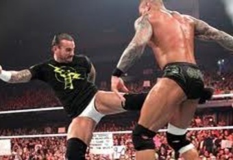 Wrestlemania 27 CM Punk vs Randy Orton