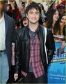 outside the Al Hirschfeld Theatre on Sunday afternoon (April 3) - daniel-radcliffe photo