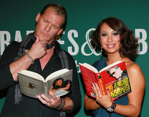  Cheryl Burke & Chris Jericho Book Signing For Dancing Lessons And Undisputed – March 28th, 2011