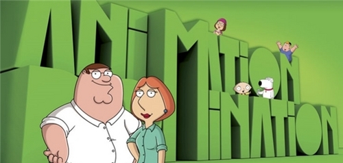 Family Guy's Animation Domination Graphic