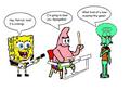 SpongeBob and friends play Rock Band - spongebob-squarepants fan art