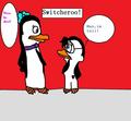 Switcheroo! -Fan fiction cover- - penguins-of-madagascar fan art