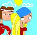 Tyler and Lindsay-Gift for GinaxCody - total-drama-island photo