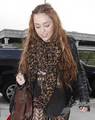 departing_from_LAX_ - miley-cyrus photo