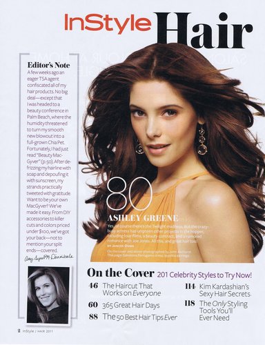  Ashley Greene in Instyle Hair HQ Scans (April 2011)