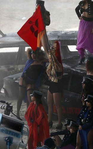  Beyonce: musique Video Shoot in Los Angeles!