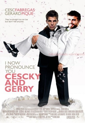  Cesc Fabregas and Gerard Piqué wedding....